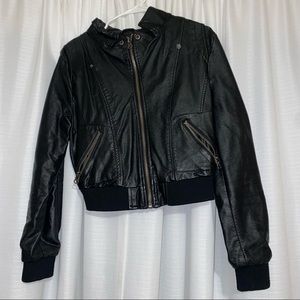 Leather jacket!